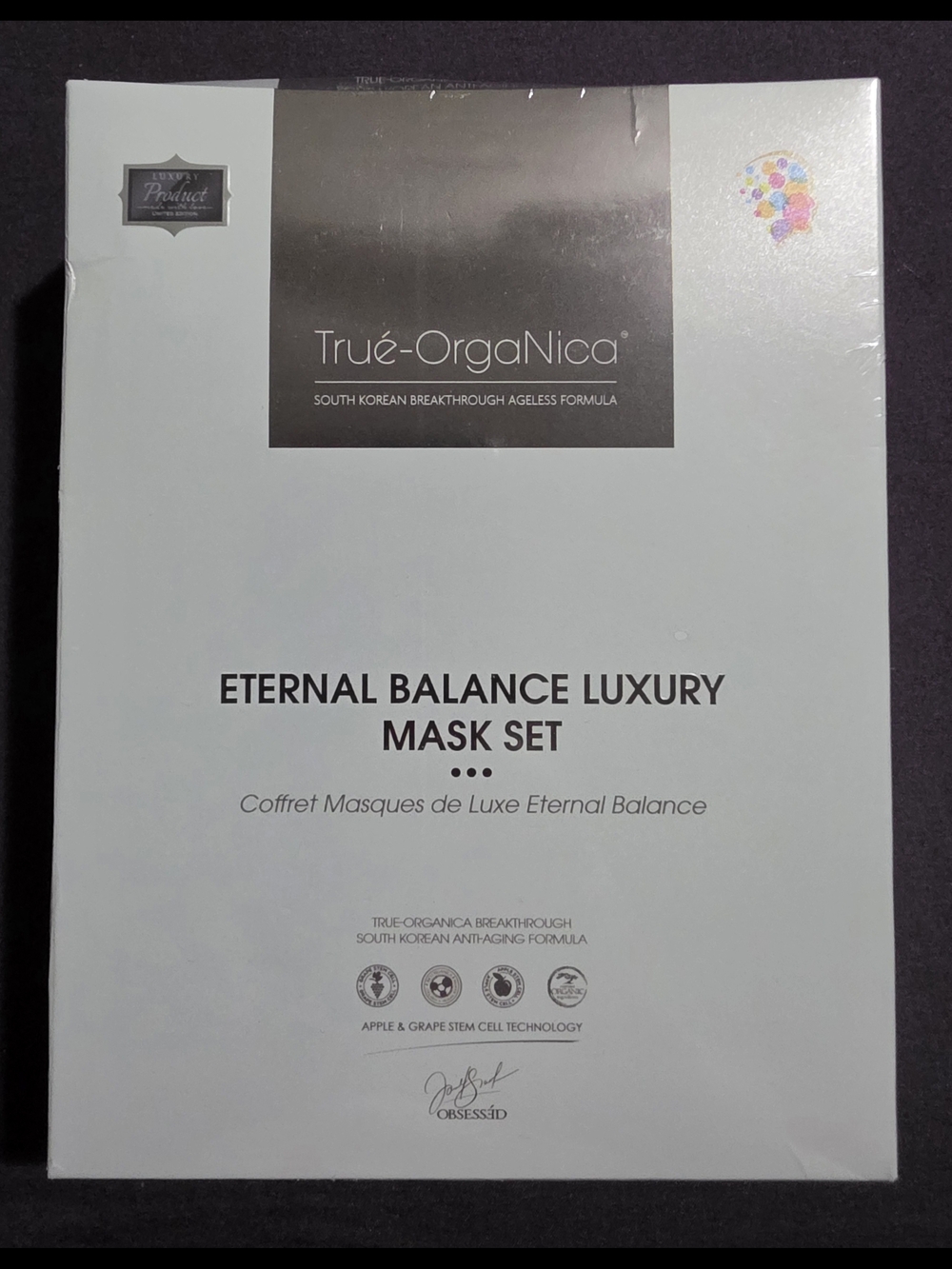 True-Organica Eternal Balance Luxury Mask Set -